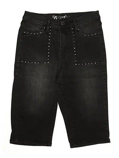 Pre-owned Dg^2 By Diane Gilman Denim Shorts In Black