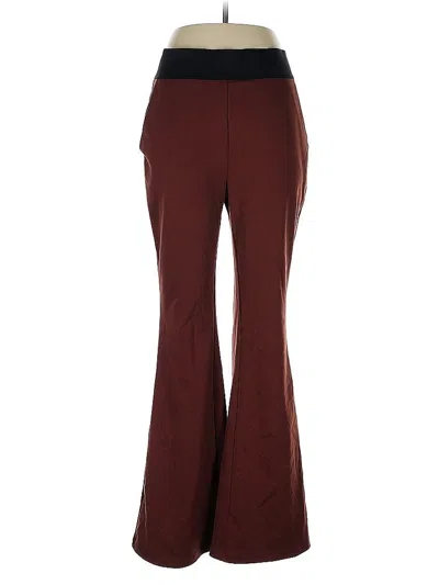 Pre-owned Dg^2 By Diane Gilman Dress Pants In Burgundy