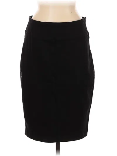 Pre-owned Dg^2 By Diane Gilman Formal Skirt In Black