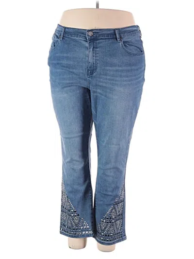 Pre-owned Dg^2 By Diane Gilman Jeans In Blue