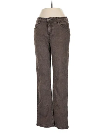 Pre-owned Dg^2 By Diane Gilman Jeans In Brown