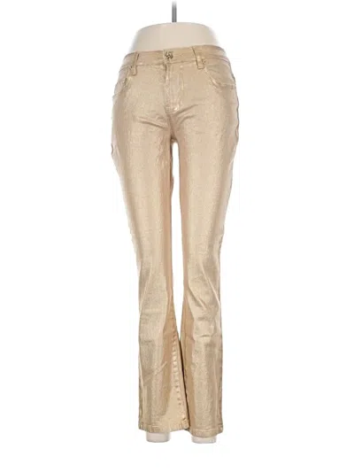 Pre-owned Dg^2 By Diane Gilman Jeans In Gold
