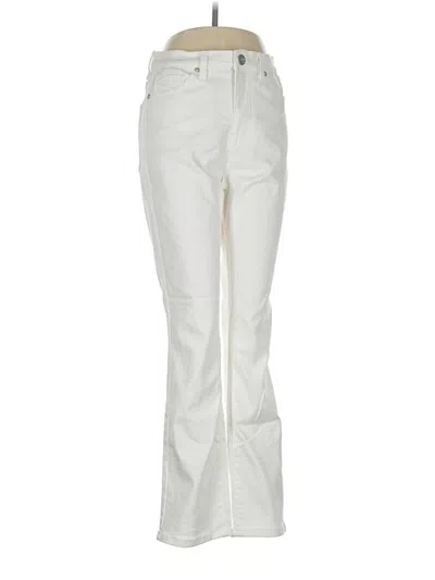 Pre-owned Dg^2 By Diane Gilman Jeans In Ivory