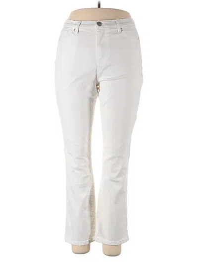 Pre-owned Dg^2 By Diane Gilman Jeans In Ivory