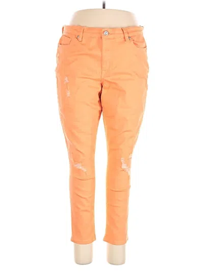 Pre-owned Dg^2 By Diane Gilman Jeans In Orange