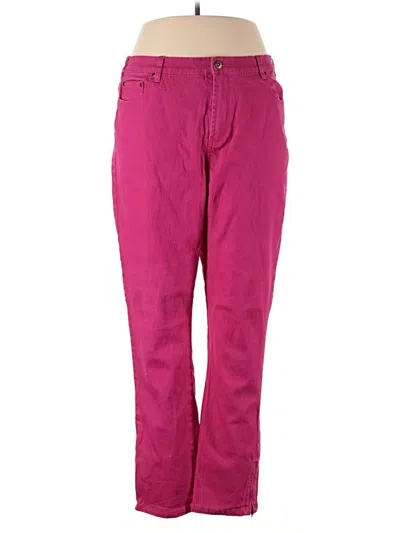 Pre-owned Dg^2 By Diane Gilman Jeans In Pink
