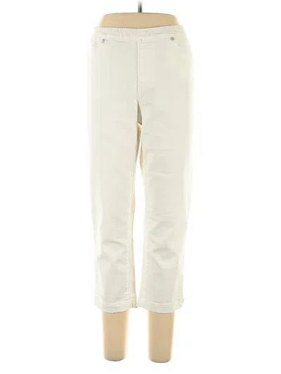 Pre-owned Dg^2 By Diane Gilman Jeans In White