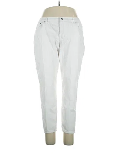 Pre-owned Dg^2 By Diane Gilman Jeans In White