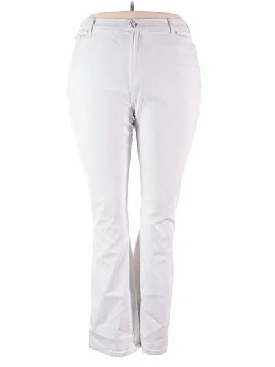 Pre-owned Dg^2 By Diane Gilman Jeans In White