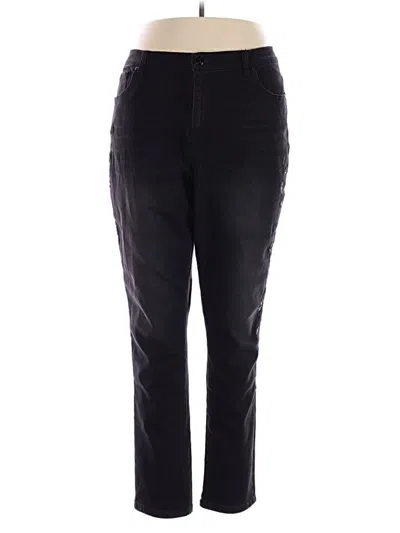 Pre-owned Dg^2 By Diane Gilman Jeggings In Black