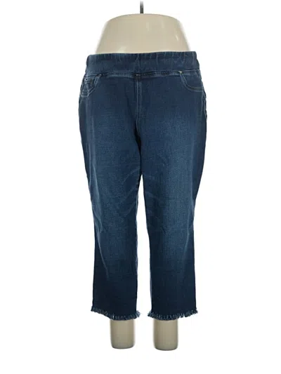 Pre-owned Dg^2 By Diane Gilman Jeggings In Blue