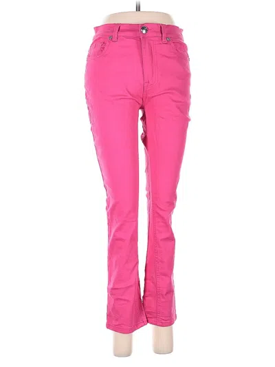 Pre-owned Dg^2 By Diane Gilman Jeggings In Pink