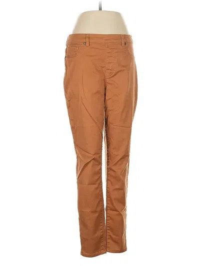 Pre-owned Dg^2 By Diane Gilman Khaki Pant In Brown