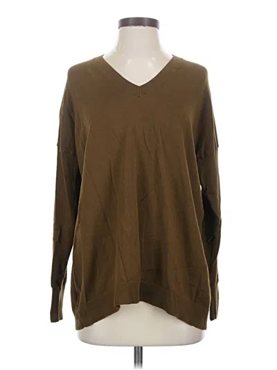 Pre-owned Dg^2 By Diane Gilman Long Sleeve T-shirt In Brown