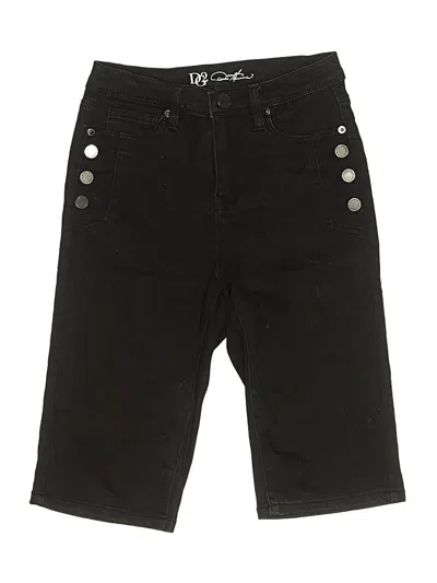 Pre-owned Dg^2 By Diane Gilman Overall Shorts In Black