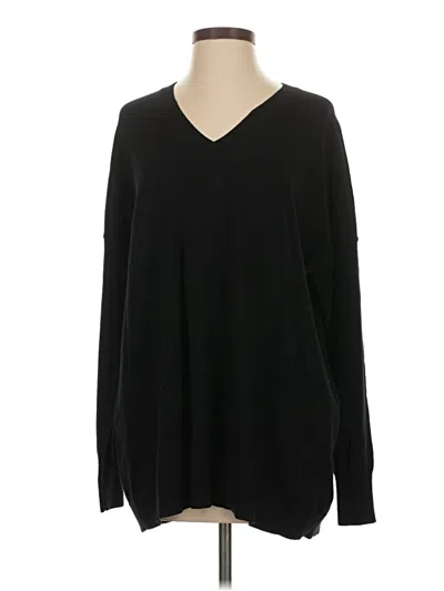 Pre-owned Dg^2 By Diane Gilman Pullover Sweater In Black