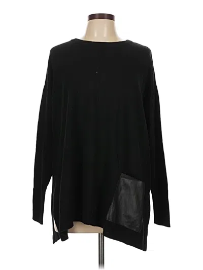 Pre-owned Dg^2 By Diane Gilman Pullover Sweater In Black
