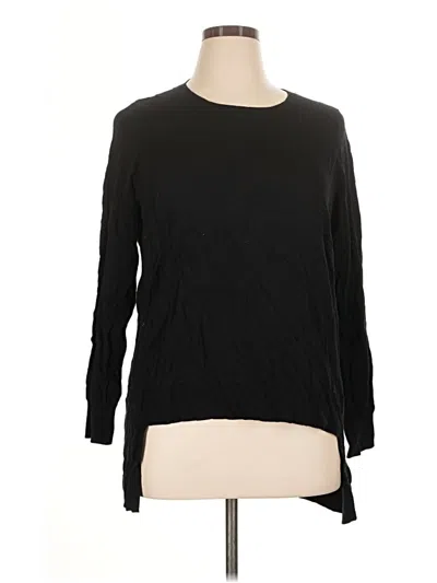 Pre-owned Dg^2 By Diane Gilman Pullover Sweater In Black