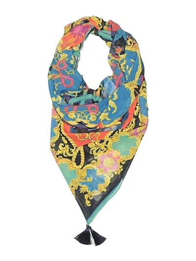 Pre-owned Dg^2 By Diane Gilman Scarf In Blue