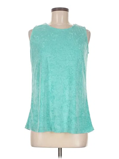 Pre-owned Dg^2 By Diane Gilman Sleeveless T-shirt In Blue