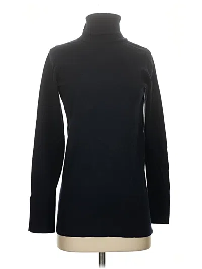 Pre-owned Dg^2 By Diane Gilman Turtleneck Sweater In Black