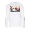 Dgk Corazon Hooded Fleece White Men's Sweatshirt In White