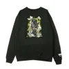 Dgk Men's Prowl Fleece Crewneck Sweatshirt Black