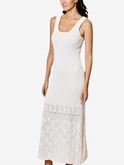 Dh New York Arabella Midi Dress In Pearl In Yellow