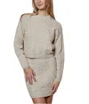 Dh New York Eloise Sweater In Oat In Brown
