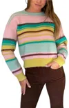 Dh New York Candy Striped Sweater In Multi-colored In Multi