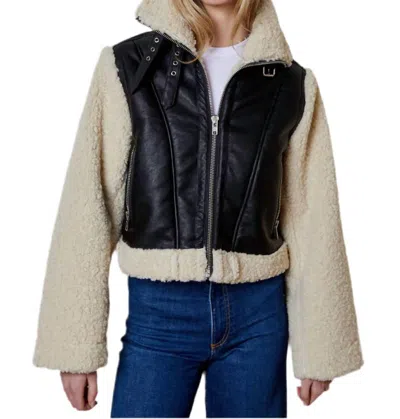 Dh New York Chloe Jacket In Ivory Combo In White