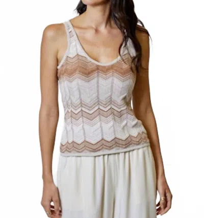 Dh New York Everly Tank Top In Macchiato In Gray