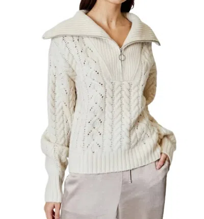 DH NEW YORK FINLEY PULLOVER IN WHITE