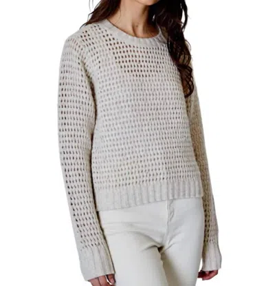 Dh New York Isabel Sweater In Oat In Beige