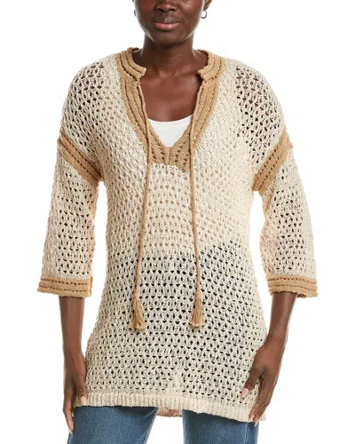 Dh New York Leslie Tunic Dress In Brown