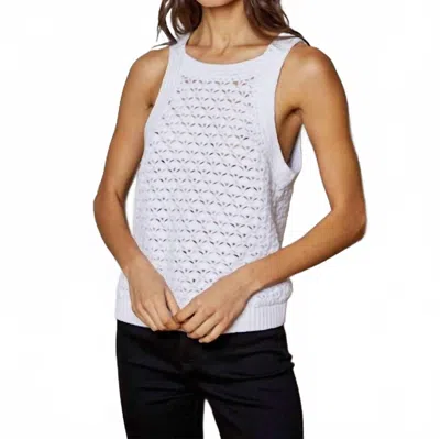 Dh New York Millie Tank Top In White