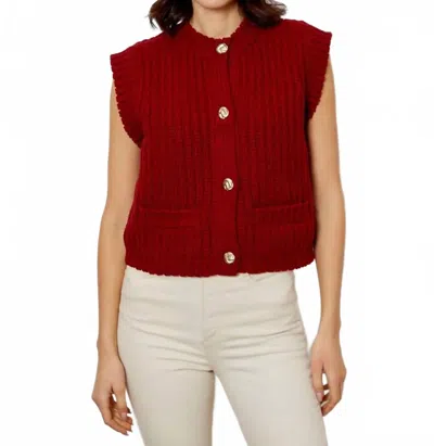 Dh New York Norah Vest In Red