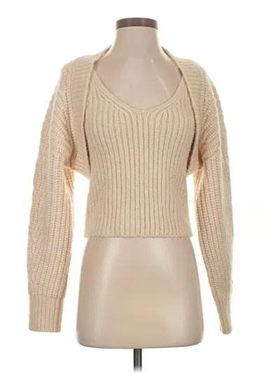 Pre-owned Dh New York Pullover Sweater In Tan