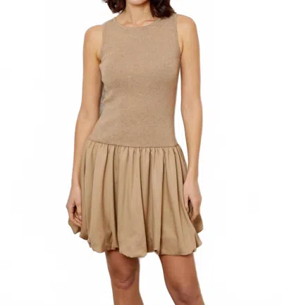 Dh New York Ramona Dress In Cappuccino In Brown