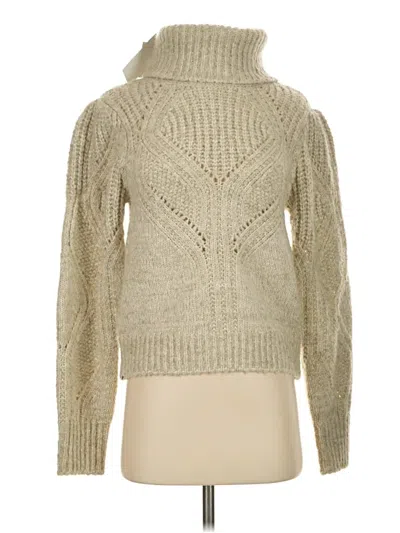 Pre-owned Dh New York Turtleneck Sweater In Tan