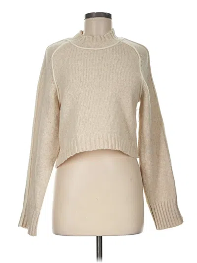 Pre-owned Dh New York Turtleneck Sweater In Tan