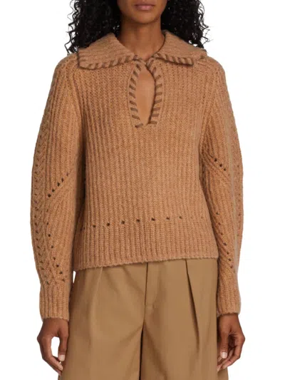Dh New York Women's Gianna Sweater In Toffee