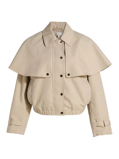 Dh New York Women's Lyla Layered Cotton-blend Jacket In Neutral