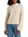 Dh New York Women's Sasha Graduated Rib Sweater In Neutral