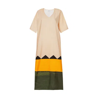Dhara Sheth Dubai Women's Beyond The Horizon Long Dress With Pockets