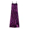 Dhara Sheth Dubai Women's Pink / Purple Shadow Of Sequin Shimmer Magenta Purple Maxi Dress - Party Dress In Multi