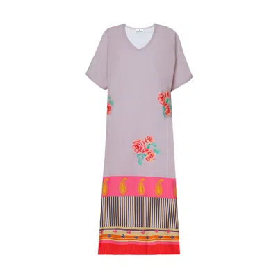 Dhara Sheth Dubai Women's The Floral Archive Rose Print Long Dress