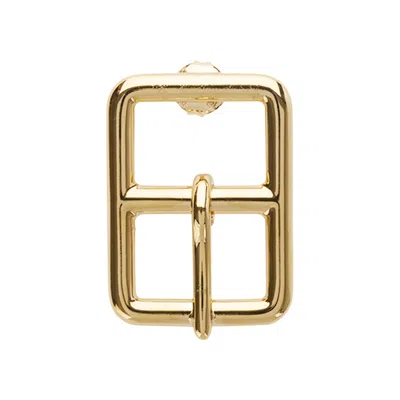 Pre-owned D'heygere Buckle Earring 'gold' | Yellow | Women's Size Onesize