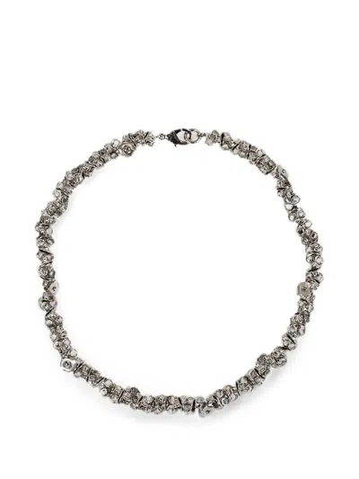 D'heygere Farfalle-link Necklace In Metallic