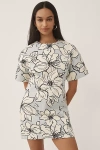 Dhruv Kapoor Short-sleeve Mini Dress In Multicolor
